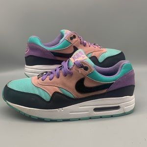 2019 AIR MAX 1 BQ8929 500 HAVE A NIKE DAY SAFARI CAMO PRESTO HUARACHE SIZE 7Y